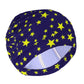 Turban Style Stretch Swimming Cap with Twist Front Design