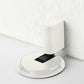 Adjustable Door Stopper with Locking Grip and Dual Mounting, Zinc Alloy