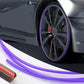 Wheel Rim Protector Strip with High-Tack Adhesive and 8-Meter Roll, Trim-to-Fit Universal