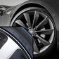 Wheel Rim Protector Strip with High-Tack Adhesive and 8-Meter Roll, Trim-to-Fit Universal