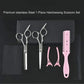 Hair Cutting Scissors Set with Thinning Shears and Styling Combs, 7-Piece Kit