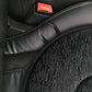 Rotating Seat Cushion with Foam Padding and Non-Slip Base for Cars and Chairs