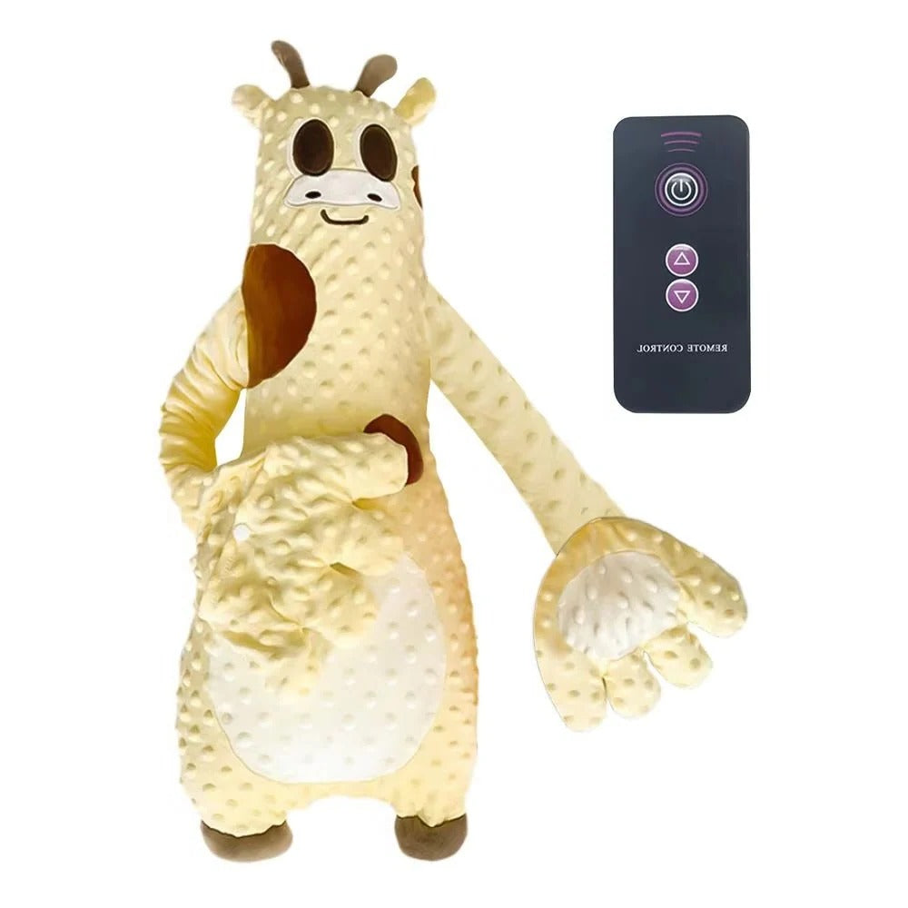 Baby Sleep Aid with Motorized Tapping and Remote Control, Rechargeable Foldable Design