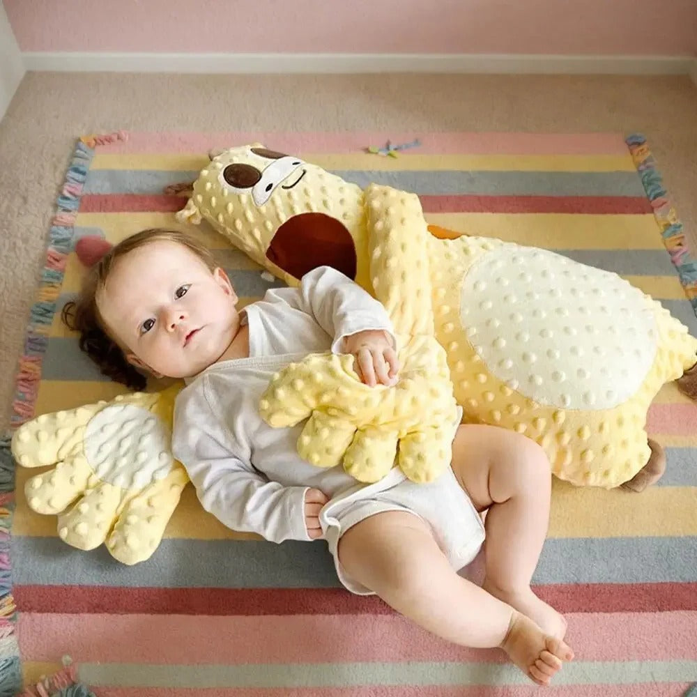 Baby Sleep Aid with Motorized Tapping and Remote Control, Rechargeable Foldable Design