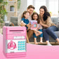 Electronic Piggy Bank for Kids with Auto Bill Intake and Dual Lock, Bilingual Audio