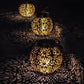 Solar LED Pendant Light with Remote Control and Extended Cord for Outdoor Patios