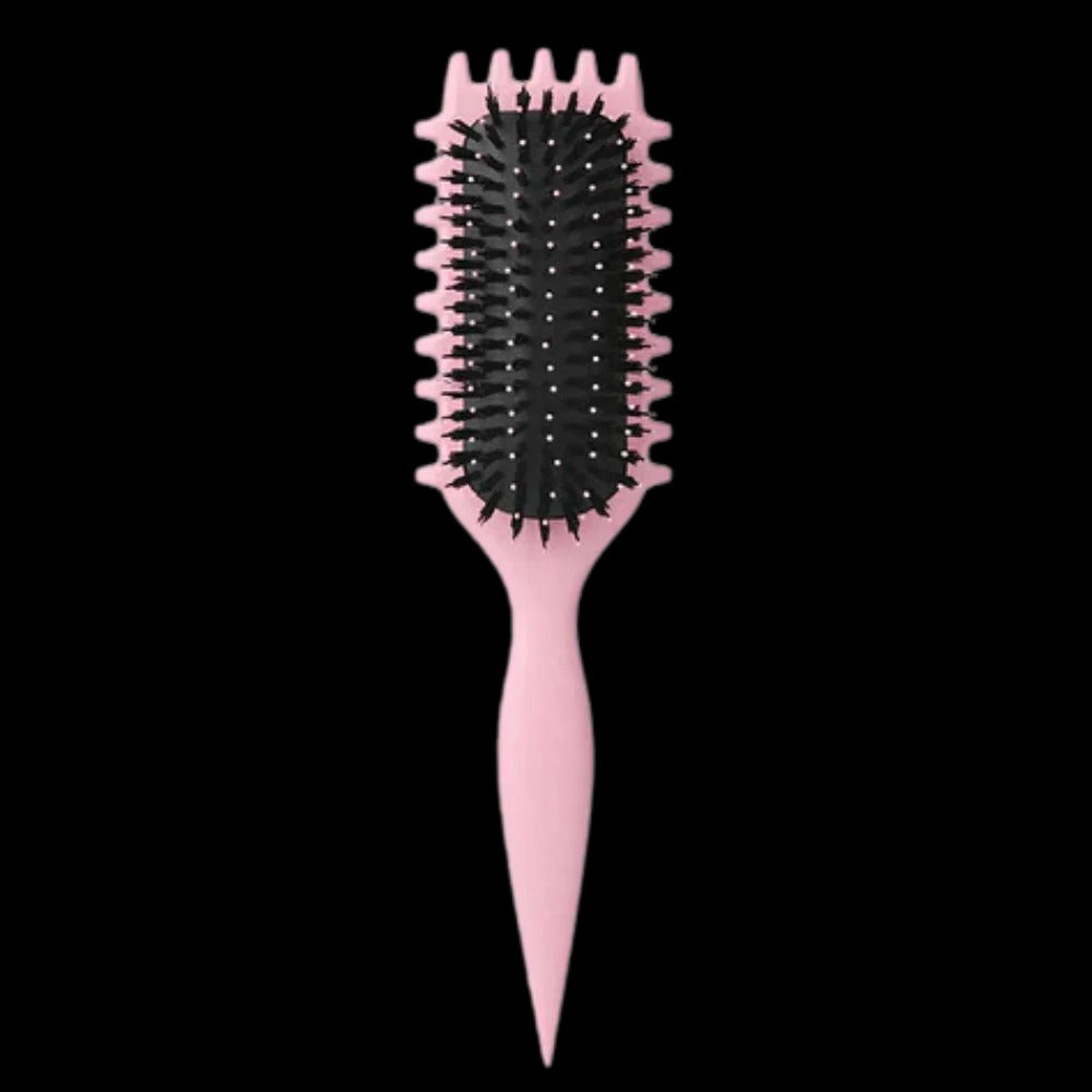 Wide Jaw Styling Brush with Heat Resistant Material and Ergonomic Grip