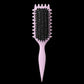 Wide Jaw Styling Brush with Heat Resistant Material and Ergonomic Grip