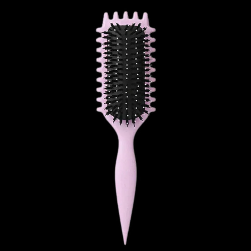 Wide Jaw Styling Brush with Heat Resistant Material and Ergonomic Grip