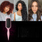 Wide Jaw Styling Brush with Heat Resistant Material and Ergonomic Grip