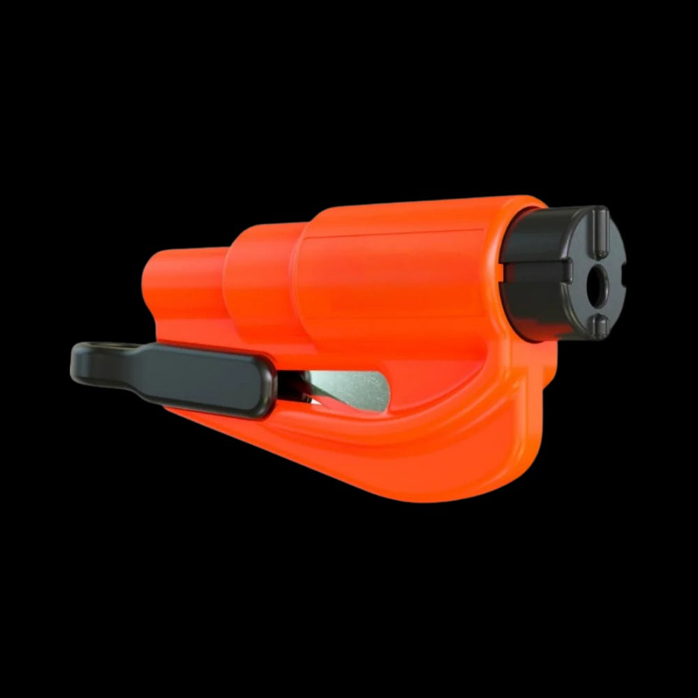 Car Emergency Escape Tool with Window Breaker and Seatbelt Cutter