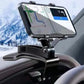 Silicone Smartphone Holder for Car Dashboards with Universal Fit and Wireless Charging Support