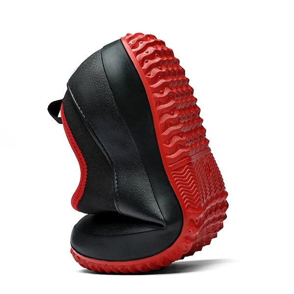 Slip-On Work Shoes with Water-Resistant Upper and Non-Slip Outsole, Cushioned Insole