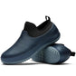 Slip-On Work Shoes with Water-Resistant Upper and Non-Slip Outsole, Cushioned Insole