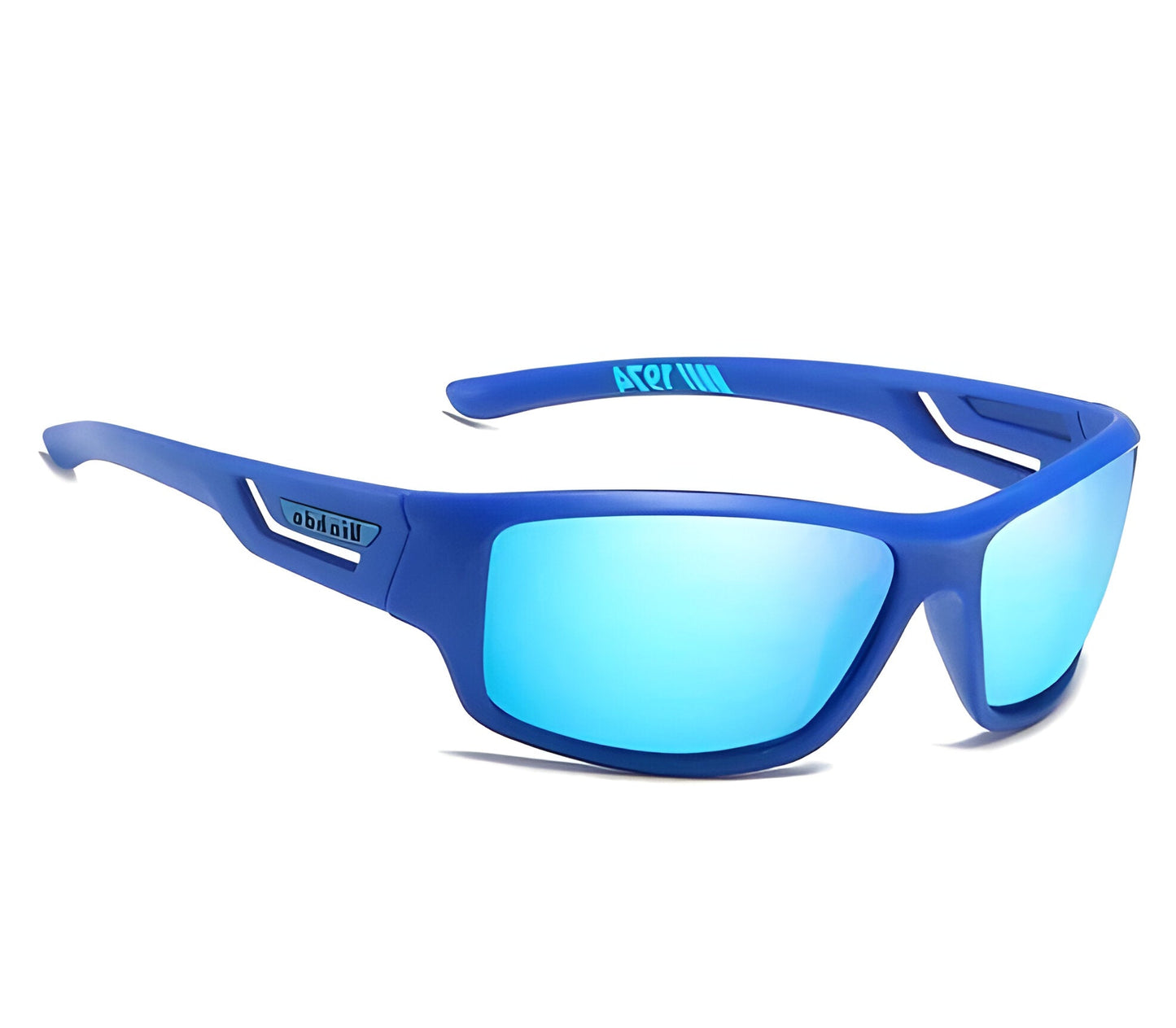 Photochromic Sunglasses with Lightweight Ergonomic Frame and Adaptive Tint, Soft Pouch