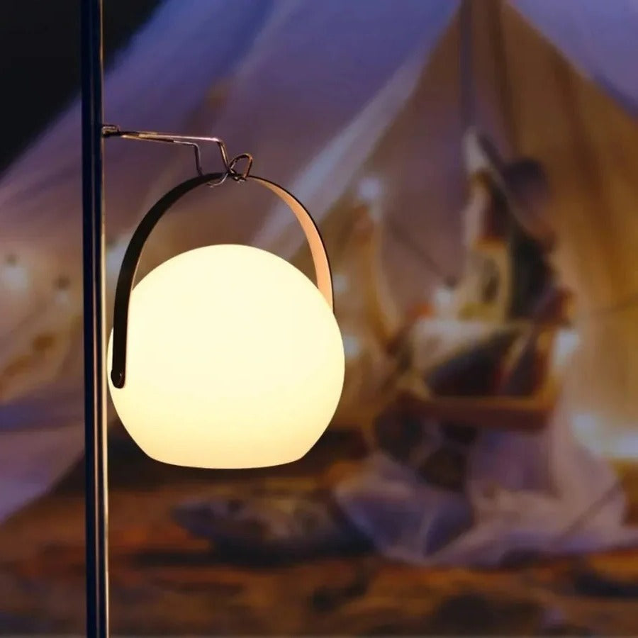 LED Table Lamp with Rechargeable Battery and Waterproof Body, Remote Control, Touch Sensor