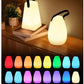 LED Table Lamp with Rechargeable Battery and Waterproof Body, Remote Control, Touch Sensor