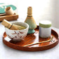 Matcha Tea Set with Bamboo Whisk and Measuring Spoon, Ceramic Bowl Gift Box