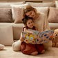 Interactive Activity Book with Multiple Textures and Carry Handle for Toddlers
