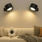 Magnetic Rechargeable Wall Light with 360° Rotation and Touch Controls, USB-C Charging