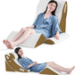Memory Foam Wedge Pillow Set with Adjustable Strips and Removable Plush Cover, 4 Piece