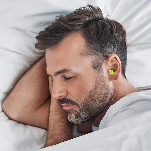 Silicone Ear Plugs with Hypoallergenic Seal and Washable Reusable Design