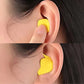 Silicone Ear Plugs with Hypoallergenic Seal and Washable Reusable Design
