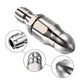 Sewer Jetter Nozzle with 0.39 Inch Orifice and Stainless Steel for Pressure Hoses