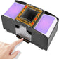 Automatic Card Shuffler with Dual Deck Capacity and Battery Power, Compact Portable Size