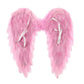 Realistic Feathered Angel Wings Costume for Events and Cosplay