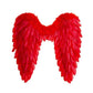 Realistic Feathered Angel Wings Costume for Events and Cosplay