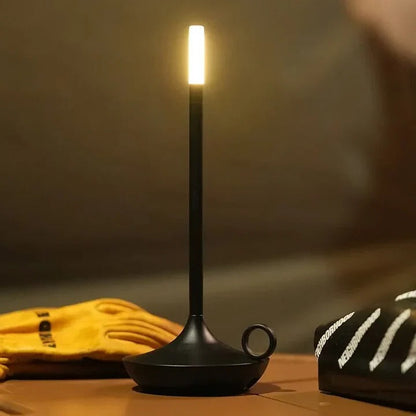Rechargeable Touch Table Lamp with USB Charging and 12-Hour Battery, Warm White