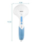 Percussion Massager with Dual Motors and Adjustable Speed Settings