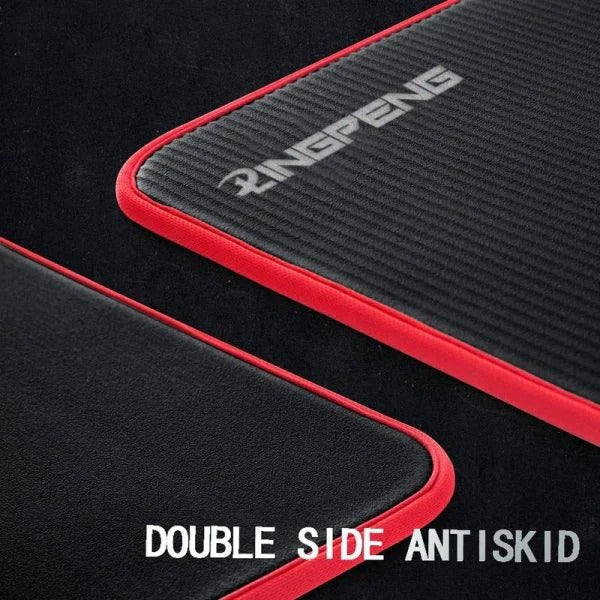 High Density Exercise Mat with Textured Non Slip Surface and Joint Protection