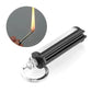 Metal Match Fire Starter with Stainless Steel Body and Keychain Attachment