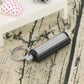 Metal Match Fire Starter with Stainless Steel Body and Keychain Attachment