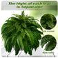 Artificial Boston Fern with UV-Resistant Leaves and 18 Full Fronds, Washable Stems