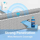 Dual Antenna WiFi Repeater with 300 Mbps and 300 Square Meter Coverage
