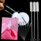 Reusable Straw Cleaning Brush Set with Metal Handle and Fine Bristles, 10-Piece All Vera Mart