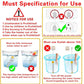 Immersion Water Heater with Guarded Heating Element and Insulated Handle, 220V Kit