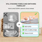 Baby Reflux Sleep Bed with 15-Degree Incline and Adjustable Leg Cushion for Newborns 0-12 Months