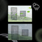 Fiberglass Screen Repair Tape with Waterproof Adhesive and Scissor-Cuttable Design All Vera Mart