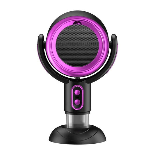 Rechargeable Desktop Air Purifier with Dual Filters and Adjustable Angle