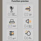 Rechargeable Desktop Air Purifier with Dual Filters and Adjustable Angle