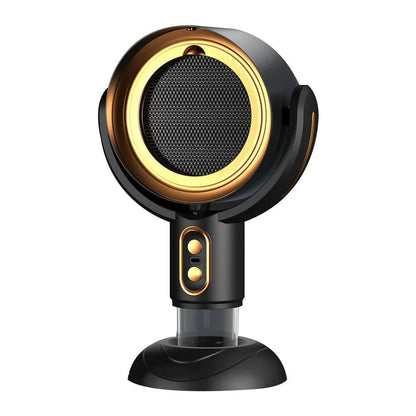 Rechargeable Desktop Air Purifier with Dual Filters and Adjustable Angle