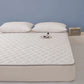 Temperature Regulating Mattress Pad with Quilted Air Channels and Grip Backing
