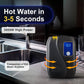 Electric Tankless Water Heater with LED Display and Safety Protection