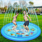 Outdoor Splash Pad 68in with Adjustable Spray and Inflatable Edge