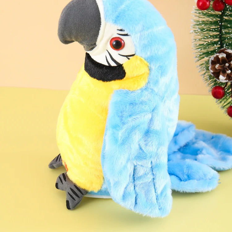 Interactive Counting Parrot Plush with Music and Spoken Phrases