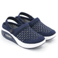 Women’s Supportive Wedge Walking Shoes with Posture-Aligning Design